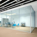 Shaneok Modern Demountable Tempered Glass Office Wall Dividers